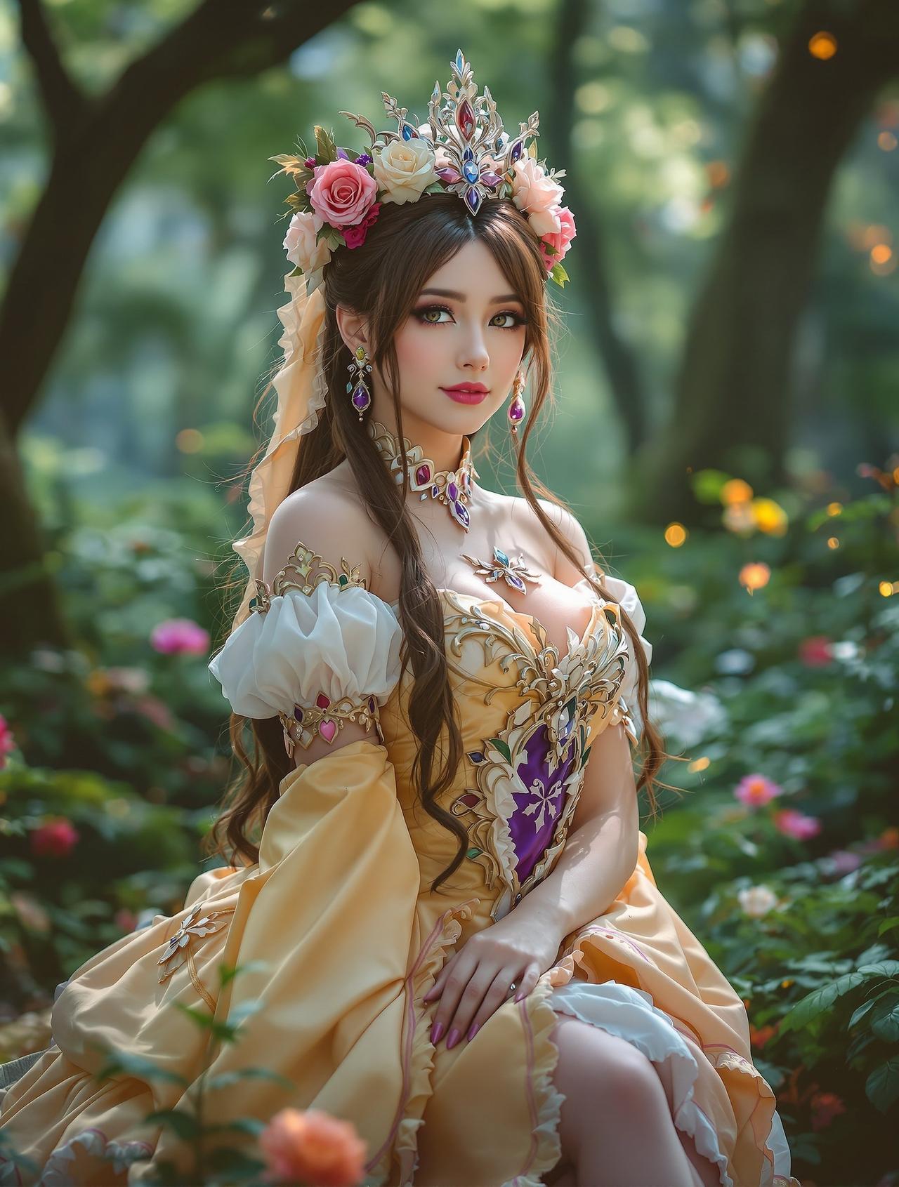 模特写真-COS写真-魔法少女角色扮演